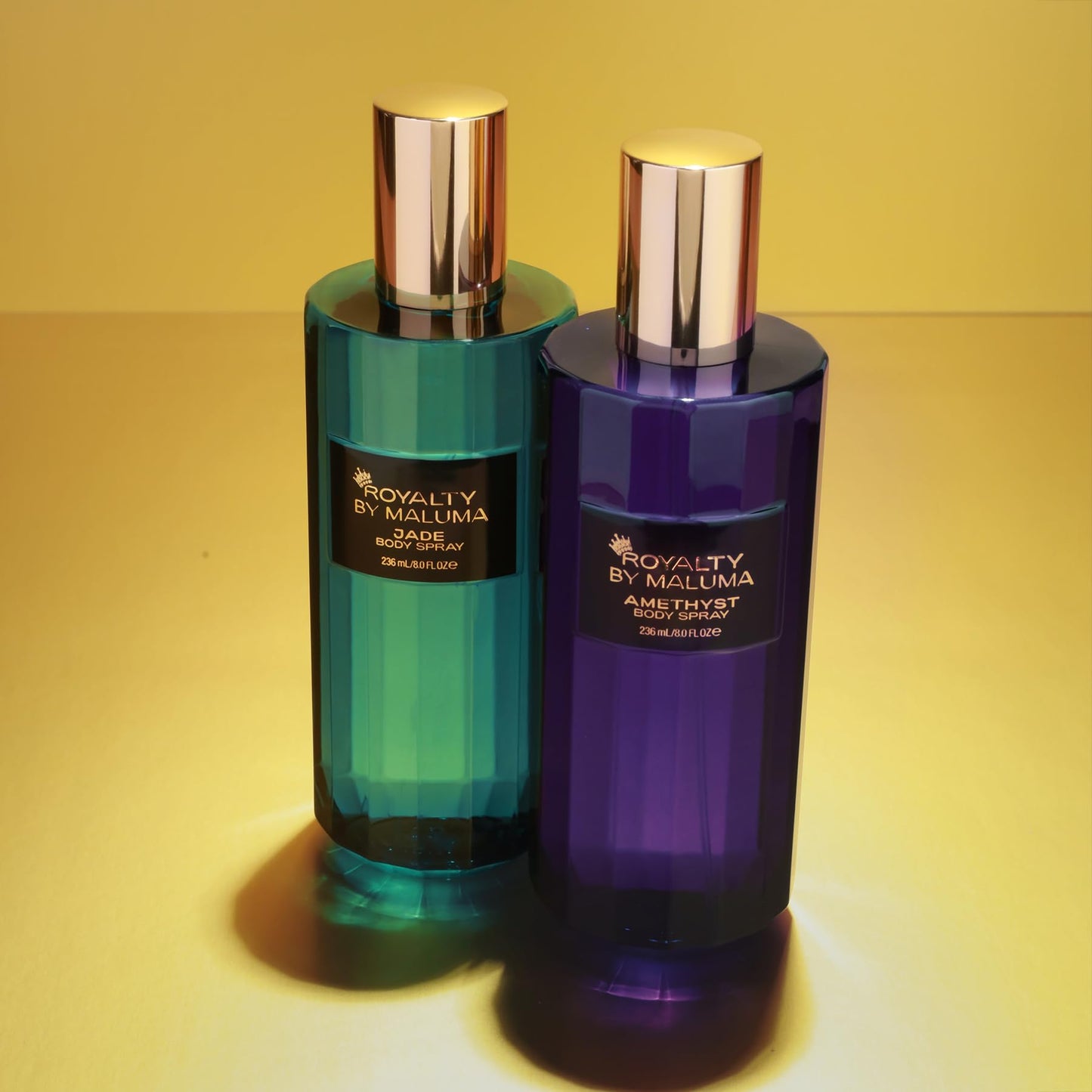 Royalty by Maluma Jade Body Spray – 8 oz Luxurious Fruity Floral Chypre Scent with Bergamot & Black Currant, Perfume for Women