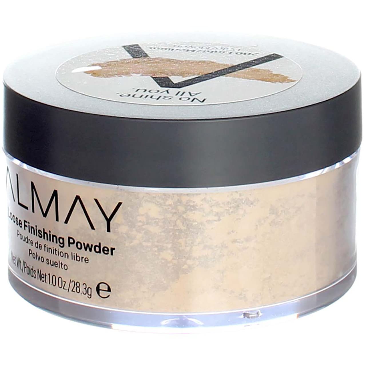 Almay Smart Shade Loose Finishing Powder, Light Medium [200] 1 oz (Pack of 2)
