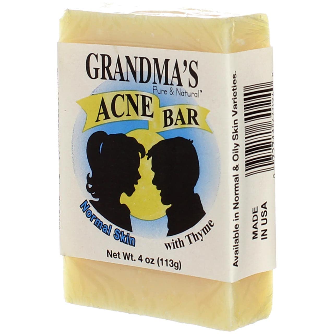 GRANDMAS 64012 Acne Bar - Normal Skin 6 pack6