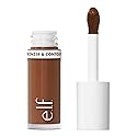 e.l.f. Camo Liquid Bronzer & Contour, Silky Highly Pigmented Formula, Creates a Long-Lasting Bronzed Glow & Natural Look, Vegan & Cruelty-Free, 7