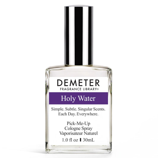 DEMETER Natural Perfume Spray Cologne for Women and Men, Holy Water, 1 oz