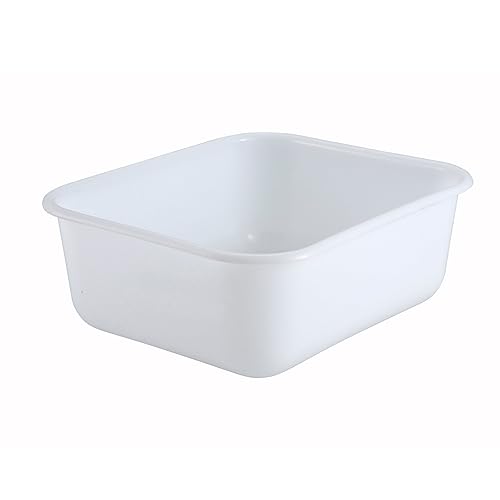 Winco Plastic Mini Bin Tote Box, 14 1/2 x 12 3/4 x 5 inch - 1 each.
