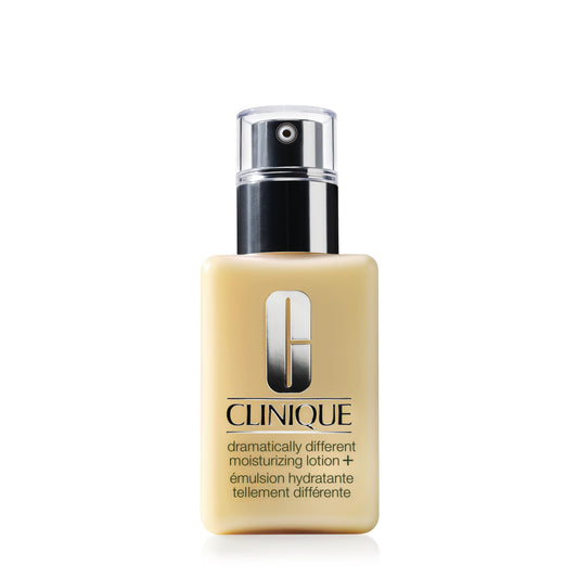 Clinique 3-Step Dramatically Different Moisturizing Lotion+ | Face Moisturizer For Dry to Dry Combination Skin Types | With Glycerin | Hydrating, 4.2