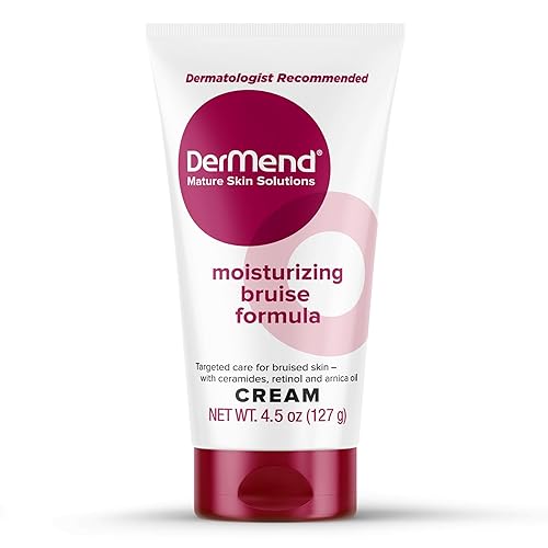 Dermend Arnica Bruise Cream with Vitamin K - Bruise Cream for Thin & Mature Skin - Moisturizing Formula with Retinol, Ceramides & Arnica Oil