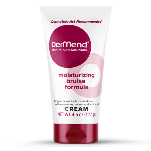 Dermend Arnica Bruise Cream with Vitamin K - Bruise Cream for Thin & Mature Skin - Moisturizing Formula with Retinol, Ceramides & Arnica Oil