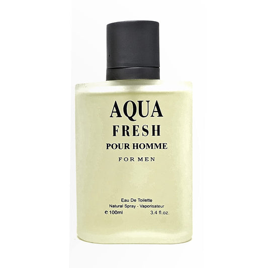 META-BOSEM AQUA FRESH Cologne for Men, Eau de Toilette Natural Spray, Wonderful Gift, Masculine Scent, Casual and Formal Use, for all Skin Types, 3.4