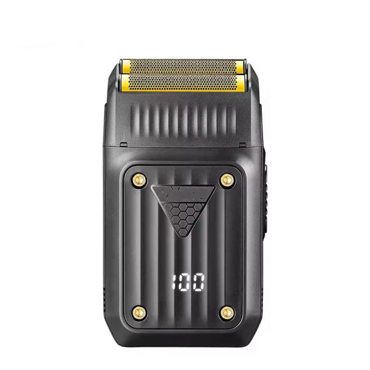 Electric Shaver Professional Hair Trimmer Rechargeable Shaving Barber Beard Trimmer Foil Hair Shaver for Men Beauty and Personal Care QDKVTNDJZ