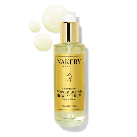 Nakery SkinInfusion Facial Oil Serum (5.07 Fl Oz), Anti Aging Collagen Serum with Hyaluronic Acid, Matrixyl 3000 and Vitamin C Oil, Moisturizing