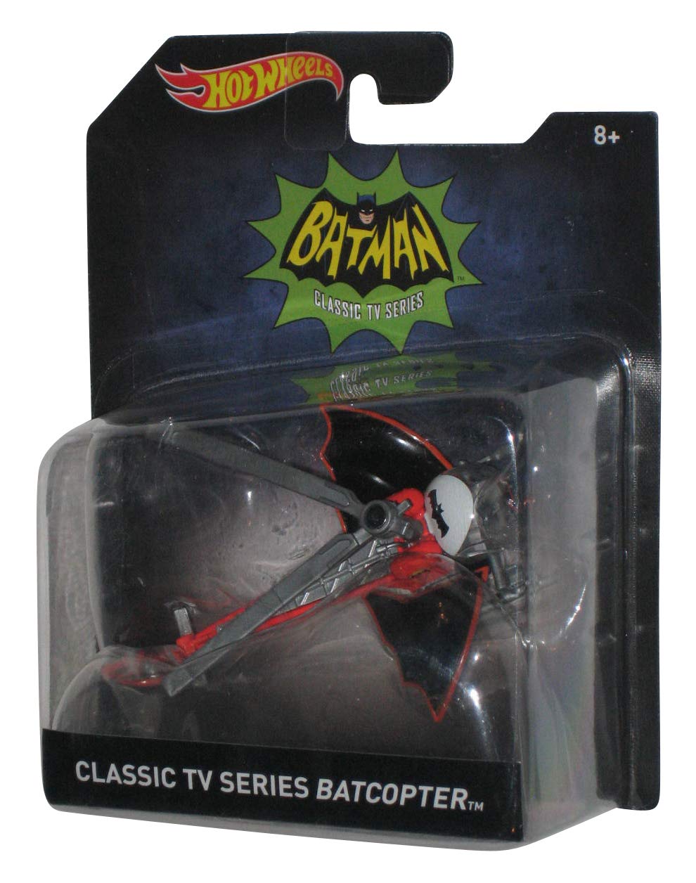 hotwheels batman classic TV series batcopter 1.50 scale model by Hot Wheels