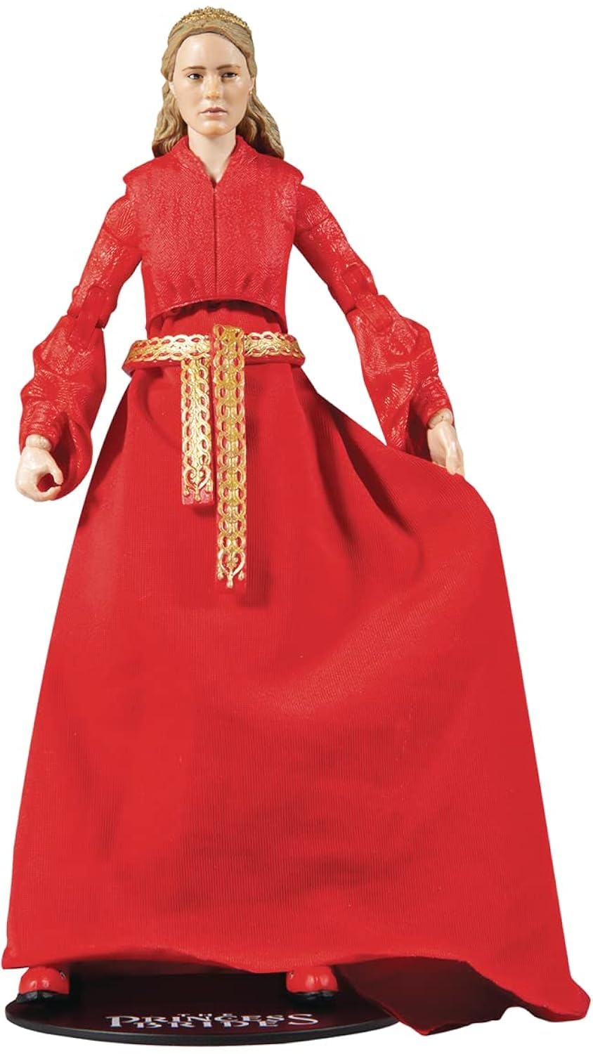 McFarlane Toys The Princess Bride Princess Buttercup in Red Dress 7" Action Figure with Accessory