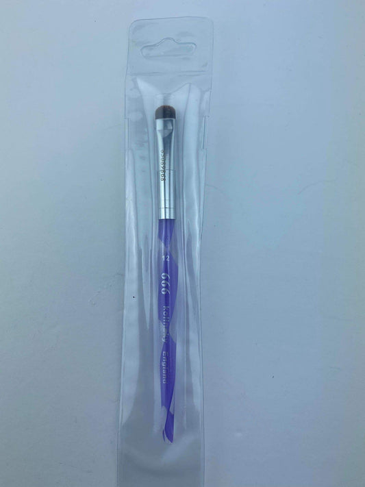 Kolinsky French Brush 666 (Purple Sprial Size 12) Beauty & Personal Care 666