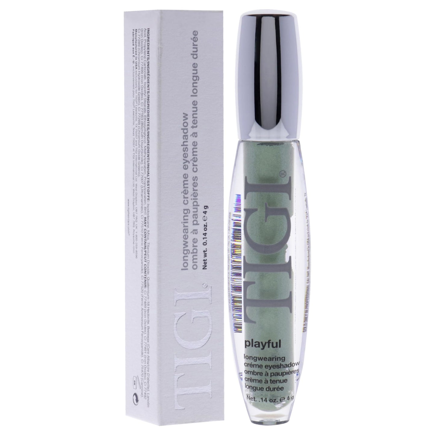 Longwearing Creme Eyeshadow - Playful by TIGI for Women - 0.14 oz Eye Shadow