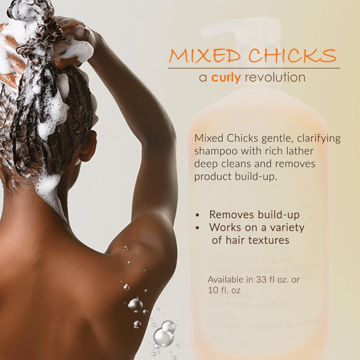 Mixed Chicks Gentle Clarifying Shampoo, 33 fl. oz.