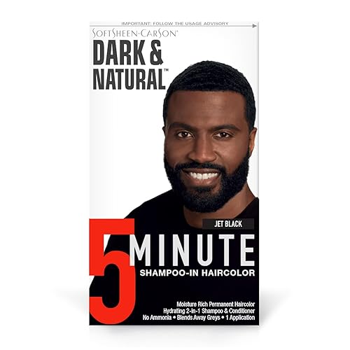 Dark & Natural Color Men Jet Black (3 Pack)