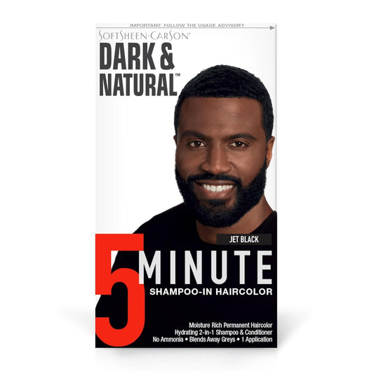 Dark & Natural Color Men Jet Black (3 Pack)
