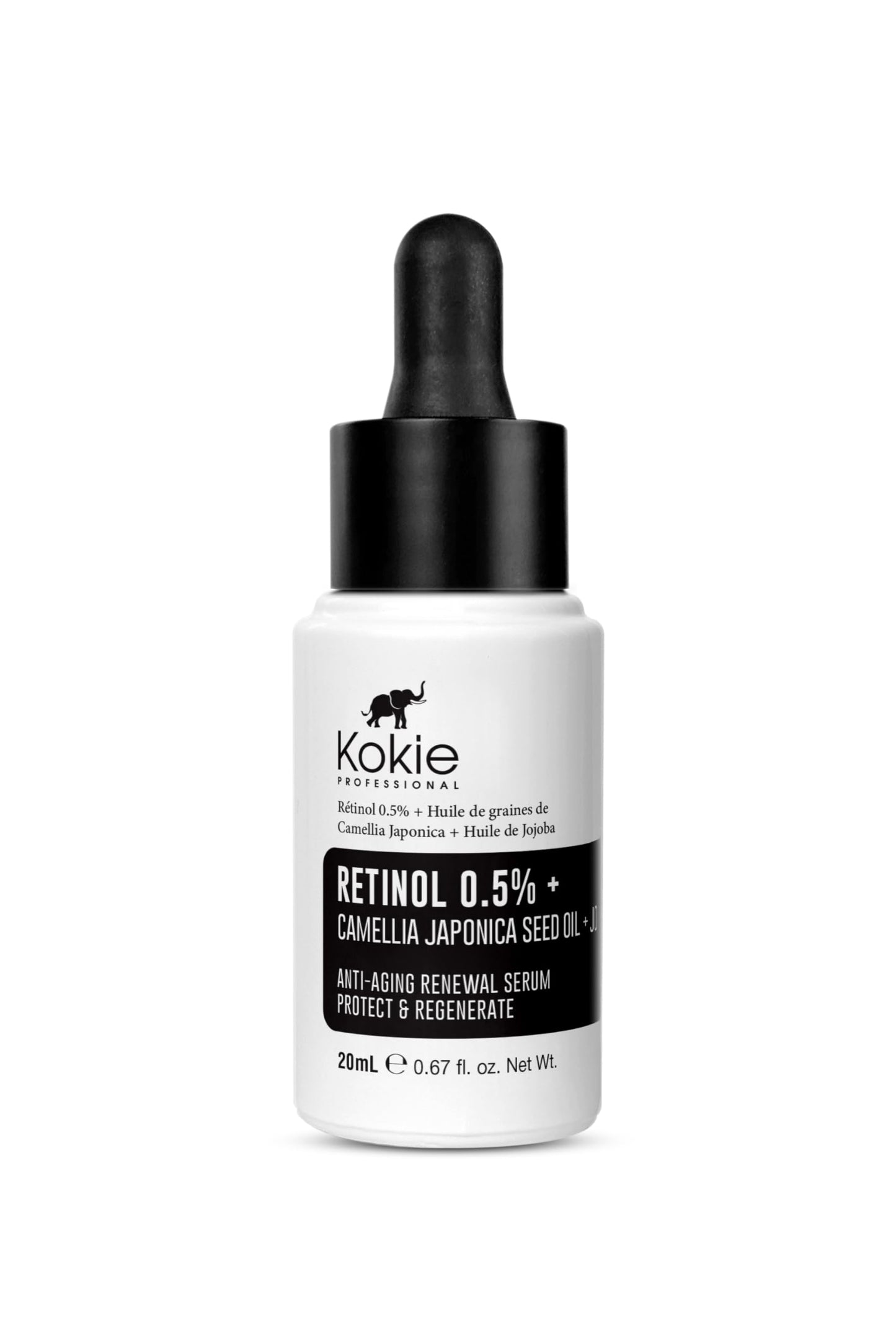Kokie Retinol 0.5% + Camellia Japonica Seed Oil + Jojoba Oil Serum Beauty & Personal Care Kokie