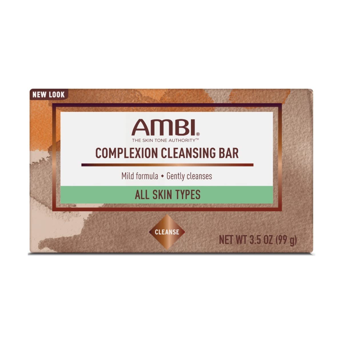 Ambi Skincare Bars Complexion Cleansing Bar, 3.5 Ounce (Pack of 6)