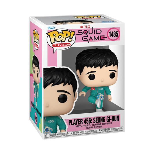 Funko Pop TV: Squid Game - Player 456: Seong Gi-hun 456 - Collectable Vinyl Figure - Gift Idea - Official Merchandise - Toys for Kids & Adults…