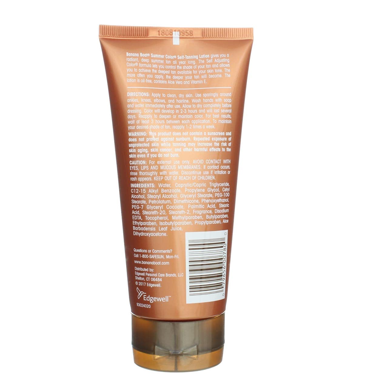 Banana Boat Self-Tanning Lotion, Light/Medium Summer Color for All Skin Tones - 6 Ounce (Pack of 3)