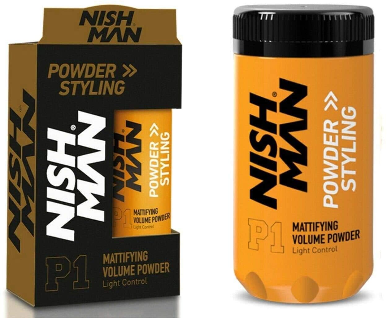 nishman Hair Styling Powder Series (20 gr., Pack of 2 P1 Hair Styling)