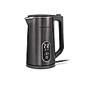 Hamilton Beach Digital Temperature Control Electric Tea Kettle, Hot Water Boiler & Heater 1.7L, 5 Preset Modes + Keep Warm, Fast Boil 1500 Watts, BPA…
