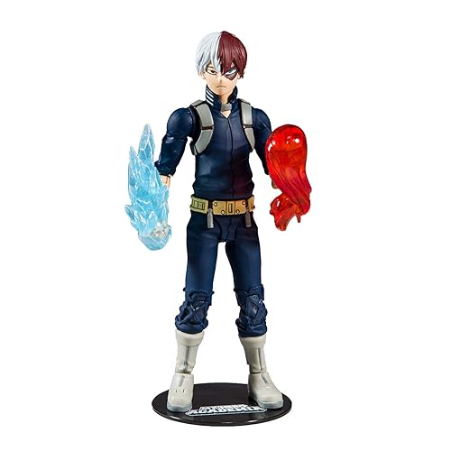 McFarlane Toys My Hero Academia Shoto Todoroki Action Figure, Multicolor