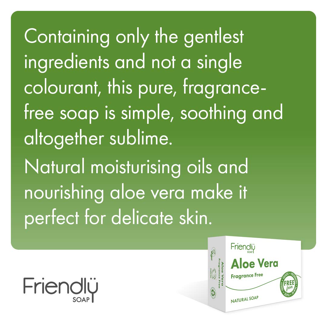 Friendly Soap Natural Handmade Aloe Vera Soap by Friendly Soap