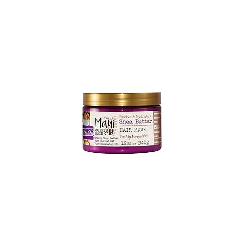 Maui Moisture Shea Butter Hair Mask for Dry Damaged Hair, 340g