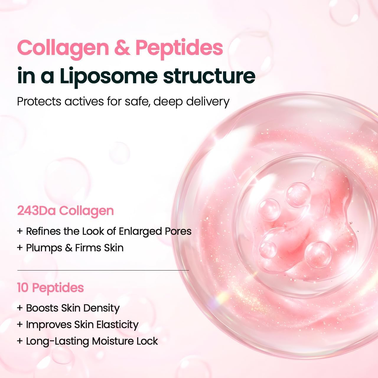 BIODANCE Collagen Peptide Liposome Bubble Booster, Micro-Bubble Foam Essence for Elasticity and Plumping, Hydration & Skin Prep Boost, Quick Morning Beauty and Personal Care BIODANCE