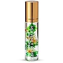 Blossom Roll on Lip Gloss, Scented Clear High Shine Moisturizing Lip Oil, Non Sticky, Infused with Real Flowers, Made in USA, 0.2oz, Vanilla Hemp