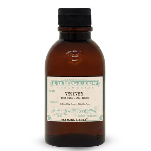 C.O. Bigelow Iconic Collection Vetiver Body Wash, Scented Shower Gel with Coconut Oil and Aloe Vera, 10.5 fl oz Beauty & Personal Care C. O. Bigelow