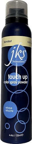 JKS® Touch up spray BLONDEST, temporary hair color spraypowder, especially for the ones bleach their roots