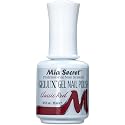 Mia Secret Gelux Soak-off gel nail polish color Classic Red - Gel polish cured with nail lamp - Esmaltes para uñas en gel de larga duración para Beauty & Personal Care Mia Secret