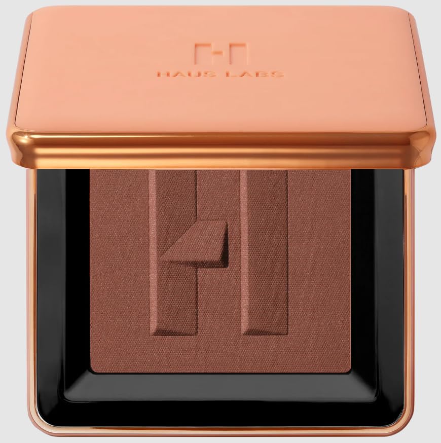 HAUS LABS BY LADY GAGA Power Sculpt Velvet Powder Bronzer - Jatoba Sun Deep