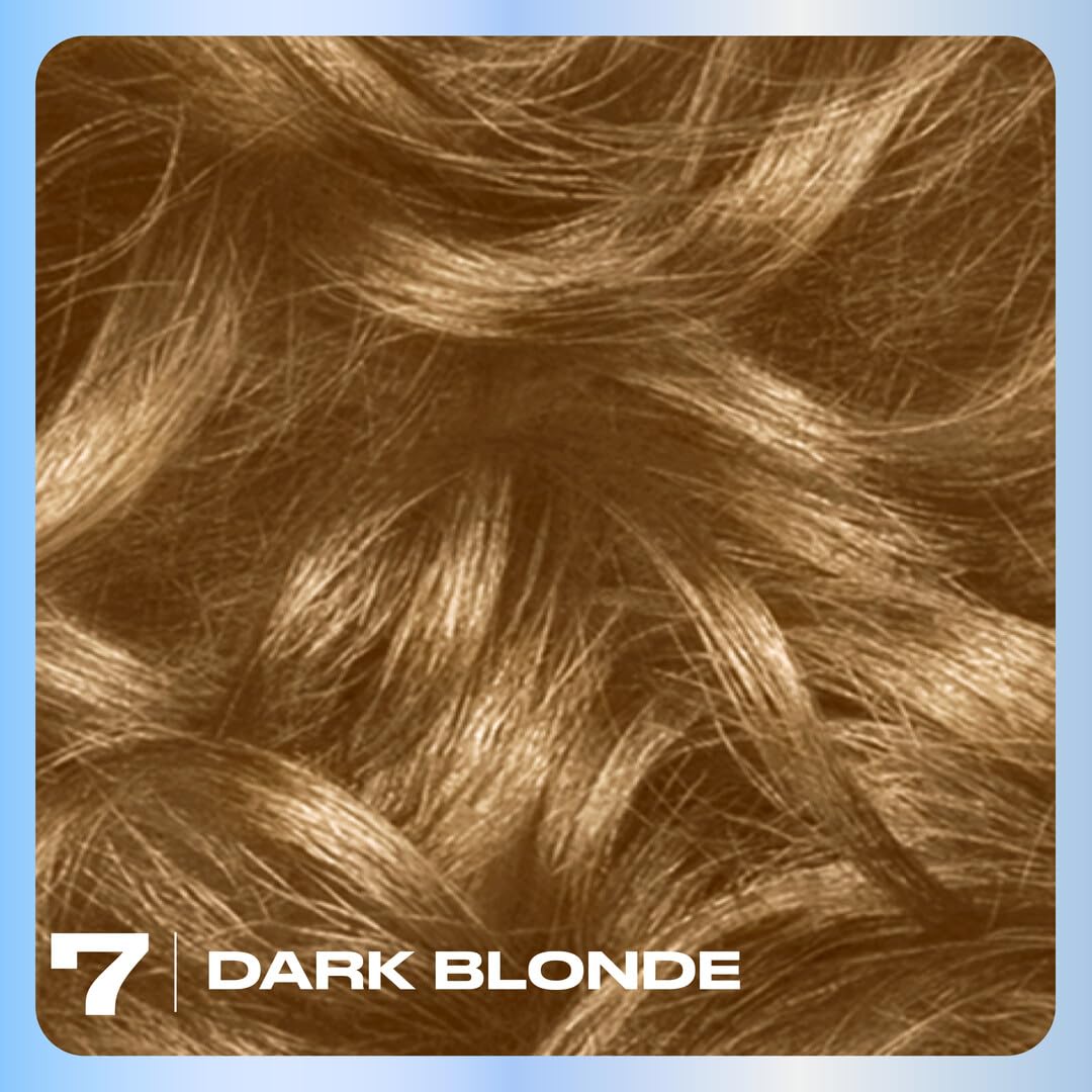 Clairol Nice'n Easy Permanent Hair Dye, 7 Dark Blonde Hair Color, Pack of 1