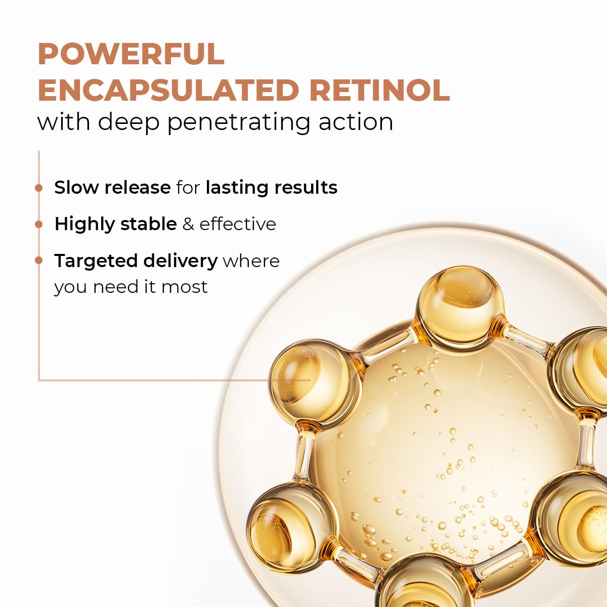 Conscious Chemist Multi Peptide Retinol Face Cream | Anti Aging Night Cream | Lightweight Gel Moisturiser for Neck Lines, Fine Lines and Wrinkles |