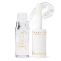 Juvia's Place Magic Lip Oil - White Peach - Smooth, Hydrating w/Vitamin E for Soft, Glossy, Juicy Lips - Infused with Fruit Extracts - Tinted,