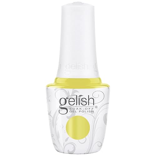 Gelish Keep It Juicy Collection TPO-Free Gel Nail Polish - Lemon Drop Lush, 15mL Beauty & Personal Care Gelish