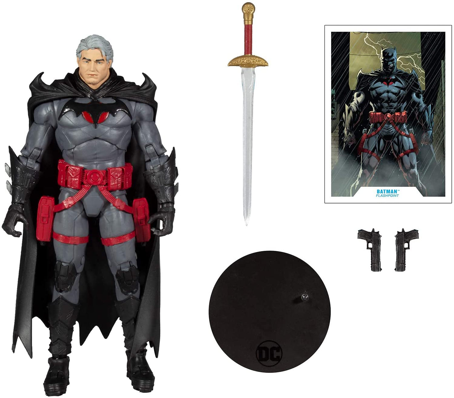McFarlane Toys DC Multiverse Thomas Wayne Flashpoint Batman 7" Action Figure