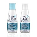 Live Clean Fresh Water Hydrating Shampoo and Conditioner Bundle With Rosemary Leaf Extract, Vitamin E and Lavender Extract, 12 fl. oz. Each
