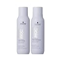 BLONDME Bond Repair Purple Shampoo & Conditioner Bundle | Neutralized Yellow Undertones, Prevents Brassiness & Strengthen Blonde Hair