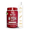 I Belli Capelli Ravenna Hair Treatment Kit- 1kg/35.02 oz B-tox Hair Mask + 300ml/10.1 fl.oz Anti-Residue Shampoo- Repair & Clarifying Shampoo