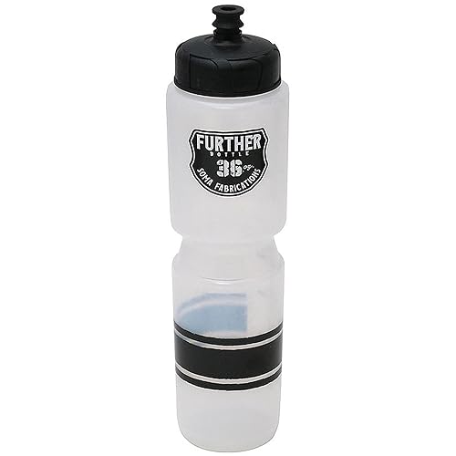 Soma Further Soft Bite Water Bottle, Clear/Black - 36oz