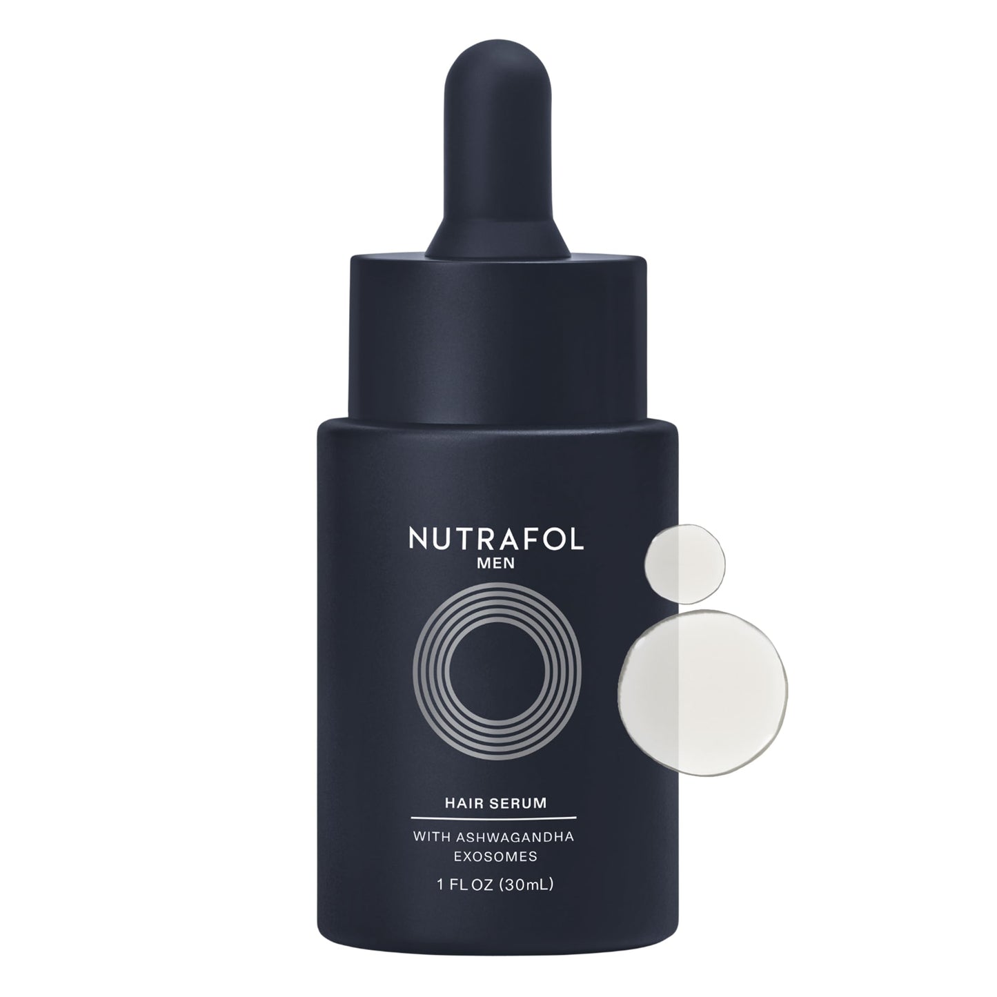 Nutrafol Men's Hair Serum, Clinically Tested to Support Visibly Thicker Hair and Scalp Coverage, Lightweight and Non-Greasy, for Daily Use - 30mL, 1 Beauty and Personal Care Nutrafol Default Title
