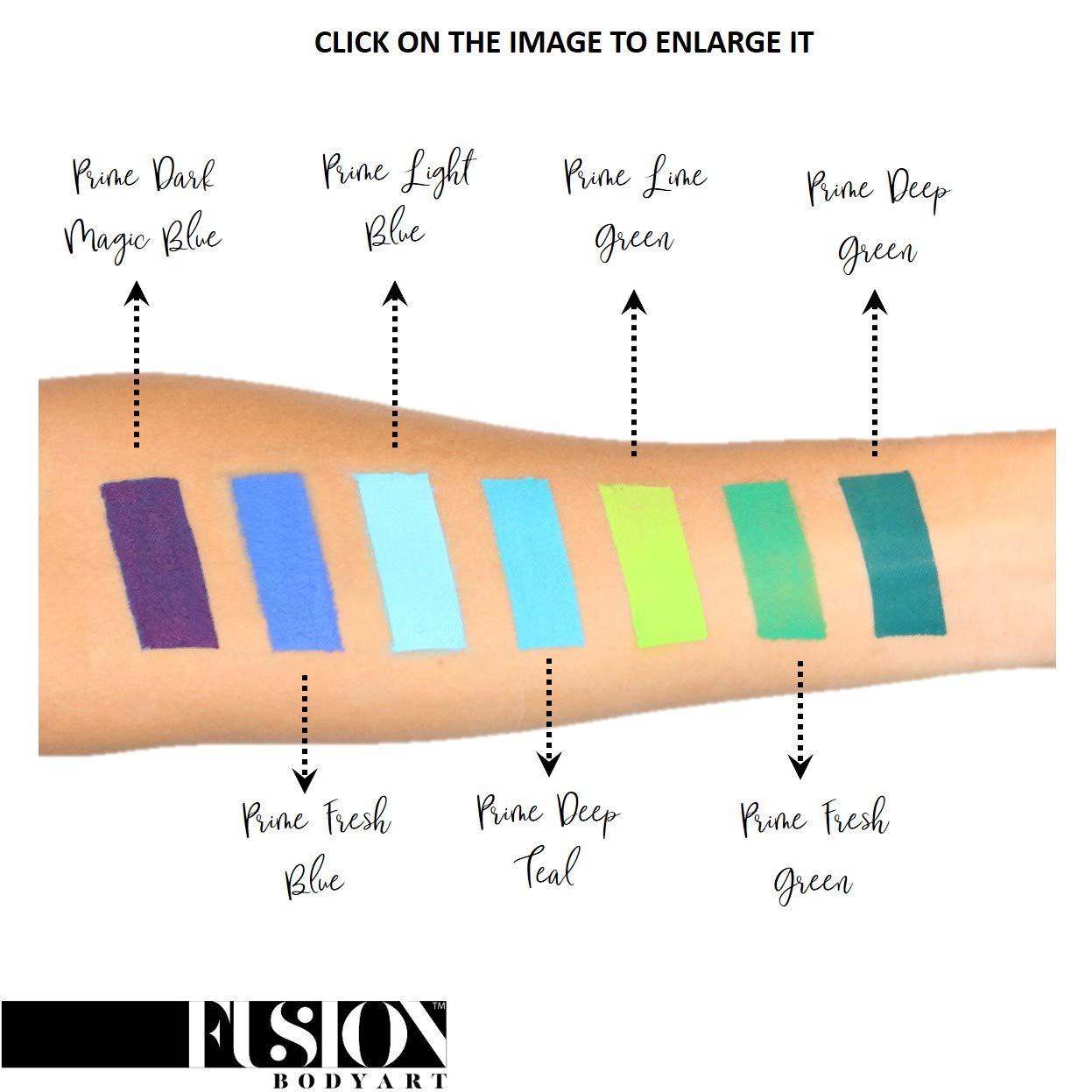 Fusion Body Art Pro Face Paint | Prime Deep Teal (32gm), Professional Quality Water Activated Face and Body Paint Supplies Single Makeup Cake