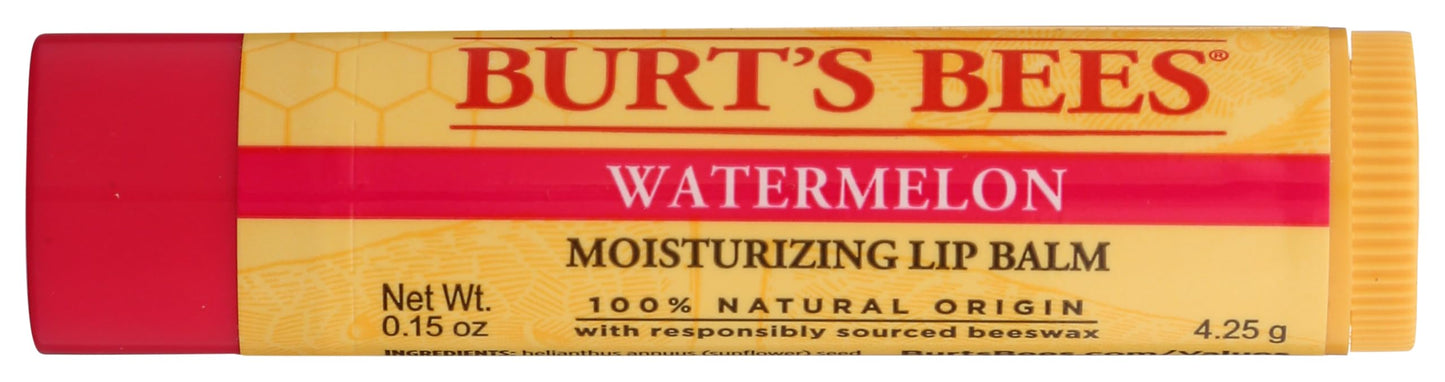 Burts Bees Lip Balm Watermelon, 0.15 Oz