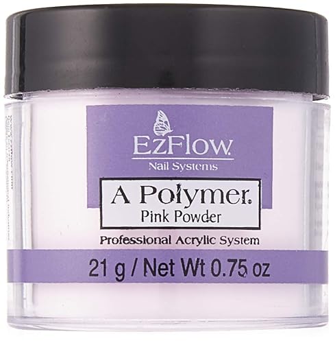 EZ Flow A Polymer Pink False Nails, 0.75 Ounce Beauty & Personal Care EzFlow
