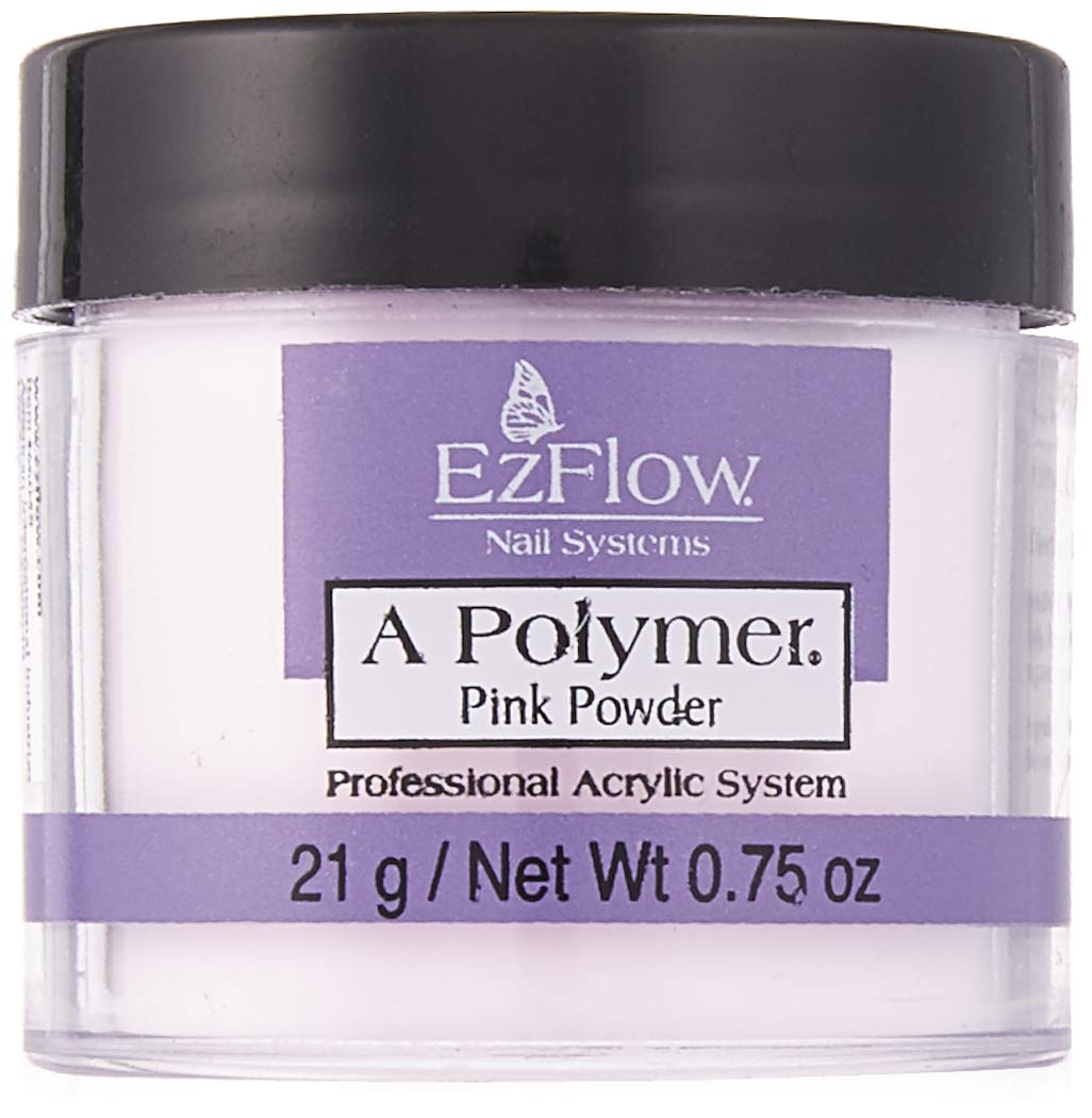 EZ Flow A Polymer Pink False Nails, 0.75 Ounce Beauty & Personal Care EzFlow