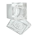 KIARA SKY Professional Nails Spill-Proof Dappen Dish with Lid for Holding Acrylic Liquid Monomer - Clear
