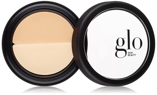 Glo Skin Beauty Under Eye Concealer Makeup with Duo Shades for Custom Blending - Corrects & Conceals Dark Circles & Redness